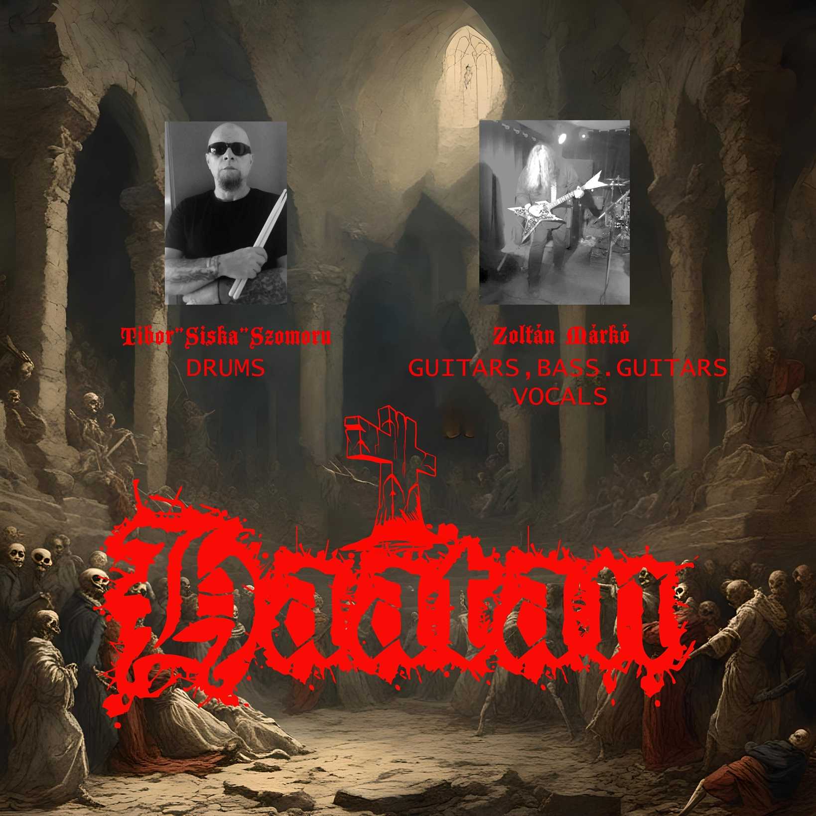 Haatan - 'Fragments of the past' címmel megjelent a Tamási-i heavy/doom metal  zenekar debütáló albuma!